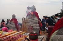 Les sculptures de pierre du Mont Baoding. Les sculptures de pierre du Mont Baoding.