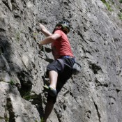 Escalade dans les Carpates Occidentaux, Transylvanie, Roumanie