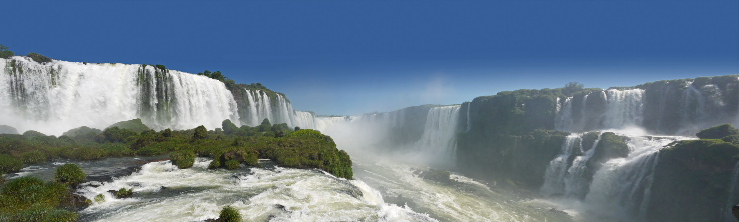 Iguazú-Wasserfälle, Brasilianische Seite