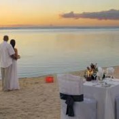 Un mariage en mer à l’île Maurice