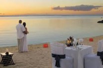Un mariage en mer à l’île Maurice
